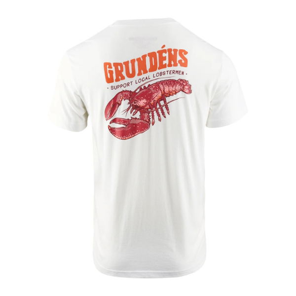 Grundens Support Lobstermen SS T-Shirt White