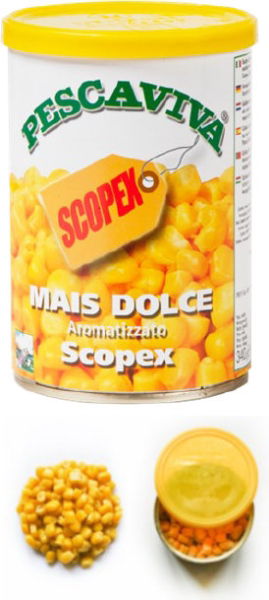 Pescaviva Flavoured Sweetcorn 340g Tins