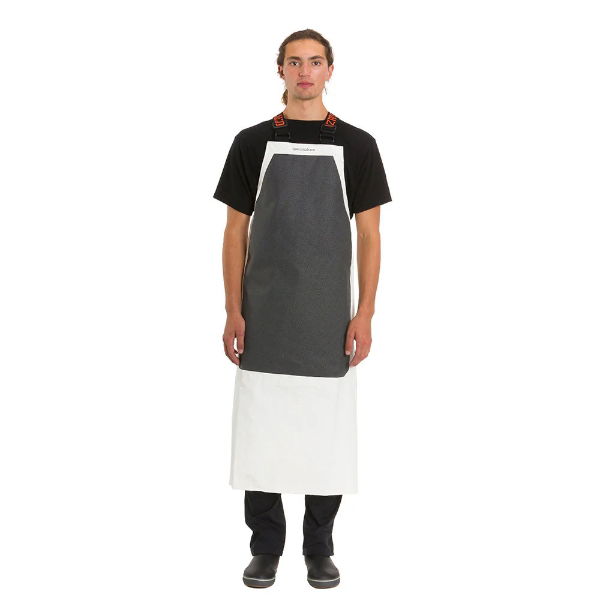 Grundens Scalloper X Apron White ONE SIZE