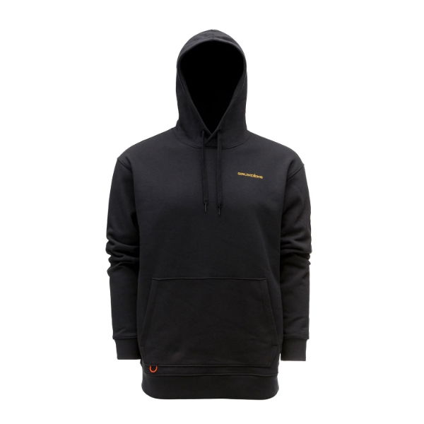 Grundens Displacement Hoodie Anchor Tuna Tattoo Black