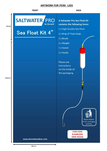 Dennett Cigar Slider Float Kits