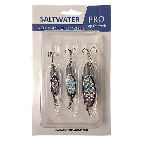 Saltwater Pro Assorted Sea Wedges 3 Lures