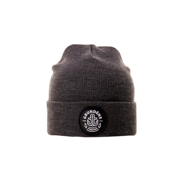 Grundens Watchhouse Beanie Anchor Black Heather ONE SIZE