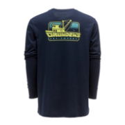 Grundens Commercial Boat SS Tee High Rise Grey