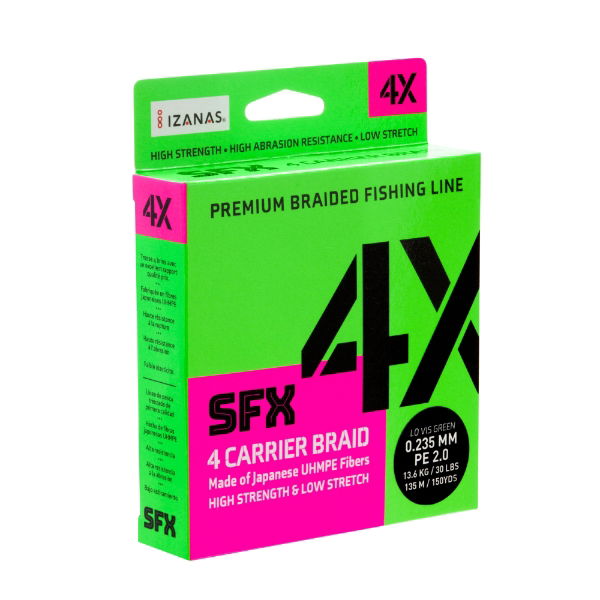 Sufix SFX 4 Carrier Braid Fishing Line