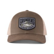Grundens Crappie Patch Trucker Driftwood/Khaki ONE SIZE