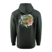 Grundens Bankside Breakfast Hoodie Deep Forest