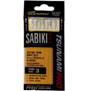 SureCatch Ultrathin 6 Hook Sabiki White Green Synthetic Flash Rig 