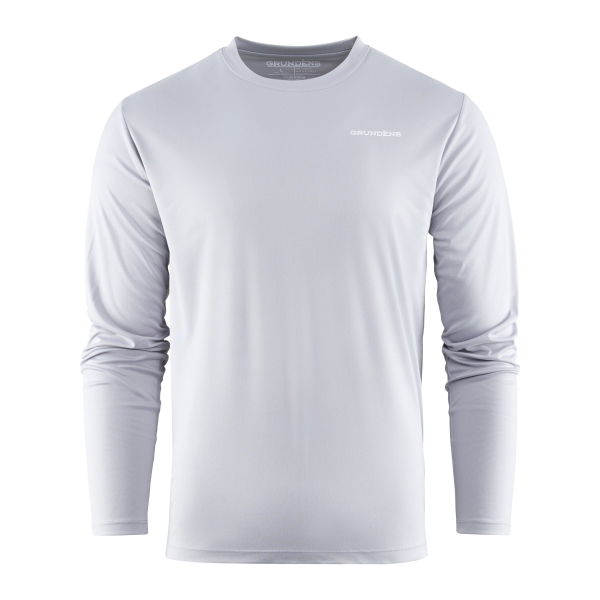 Grundens Striped Bass LS Tech Steel Grey