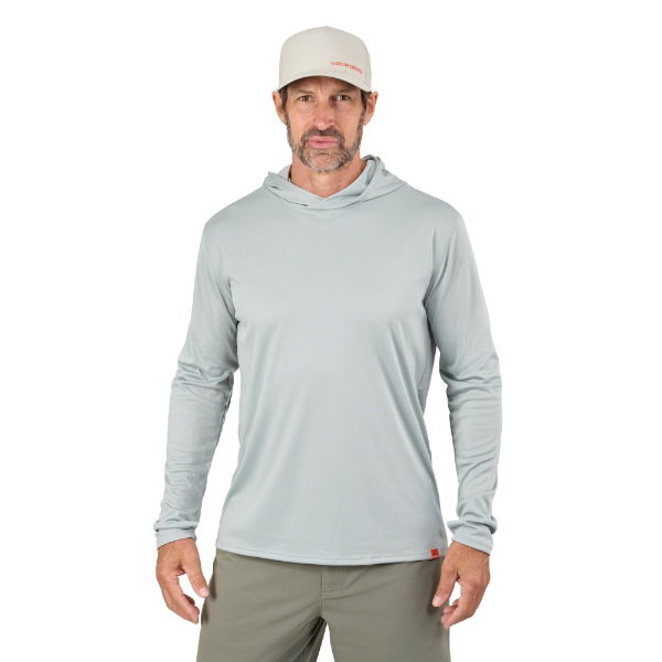 Grundens Tough Sun Masked Hoodie Iceberg
