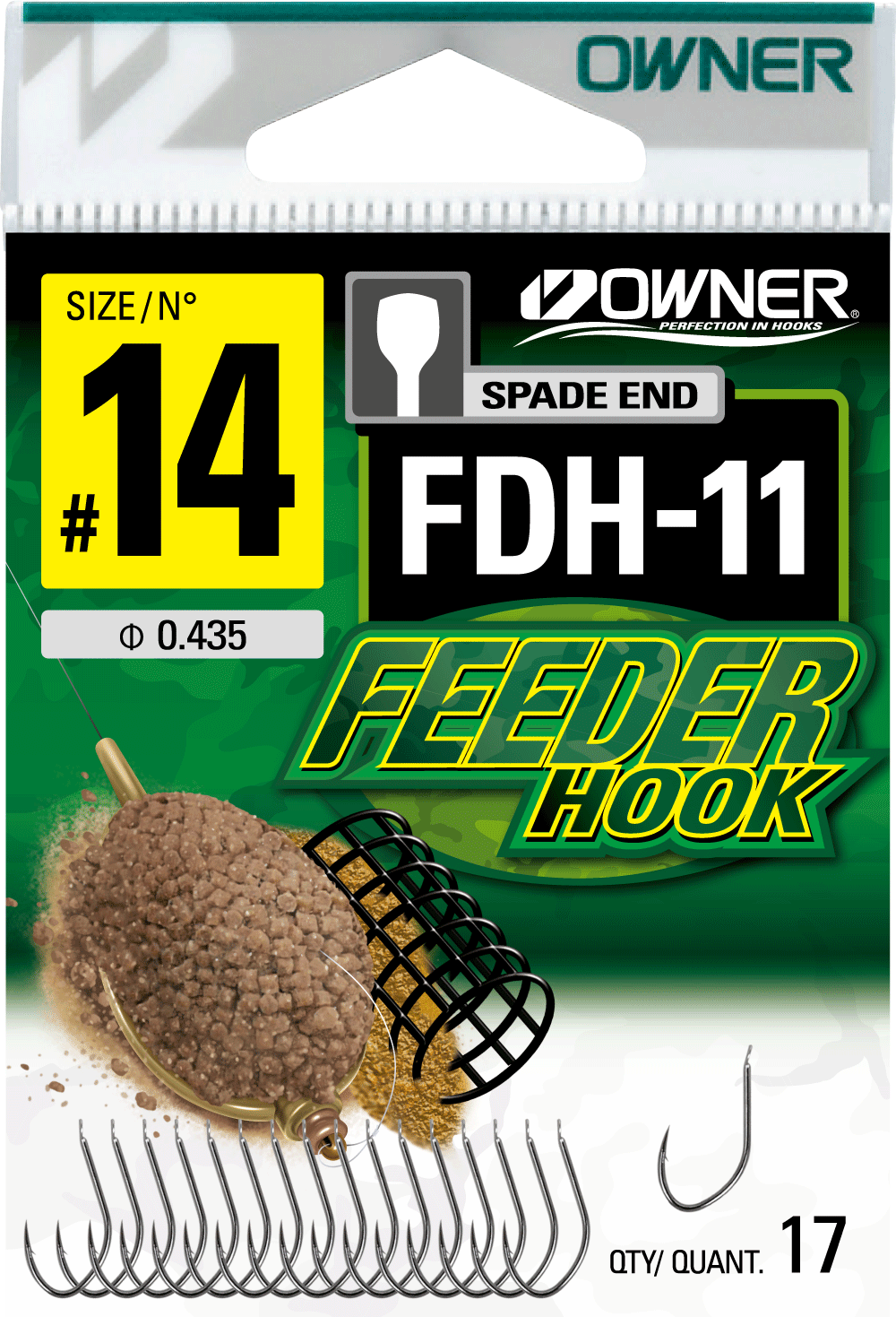 Owner Barbed Eyed Specimen Hook FDH-11 (56936)