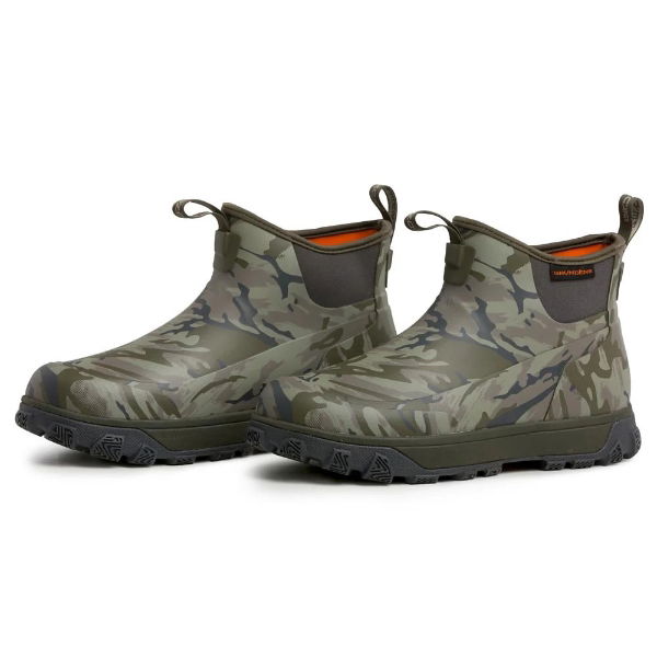 Grundens Deviation 6 Inch Ankle Boot Refraction Camo Stone