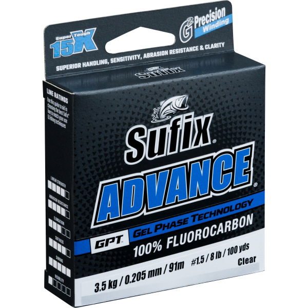 Sufix Advance Fluorocarbon Line 50m