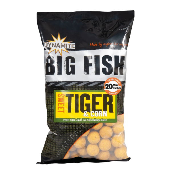 Sweet Tiger & Corn - 20mm Boilie 1kg 