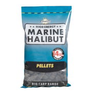 Marine Halibut Pellets 14mm Pre Drilled 900g 