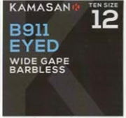 Kamasan B911 Barbless Eyed Hooks