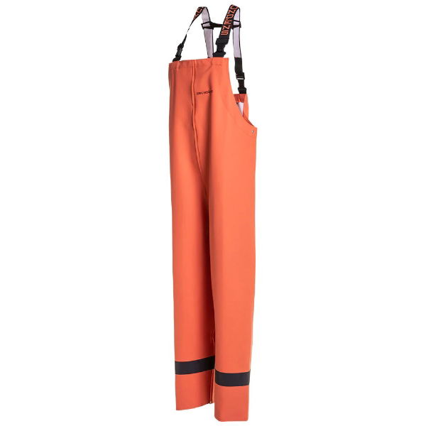 Grundens Clipper Bib and Pants Orange 116