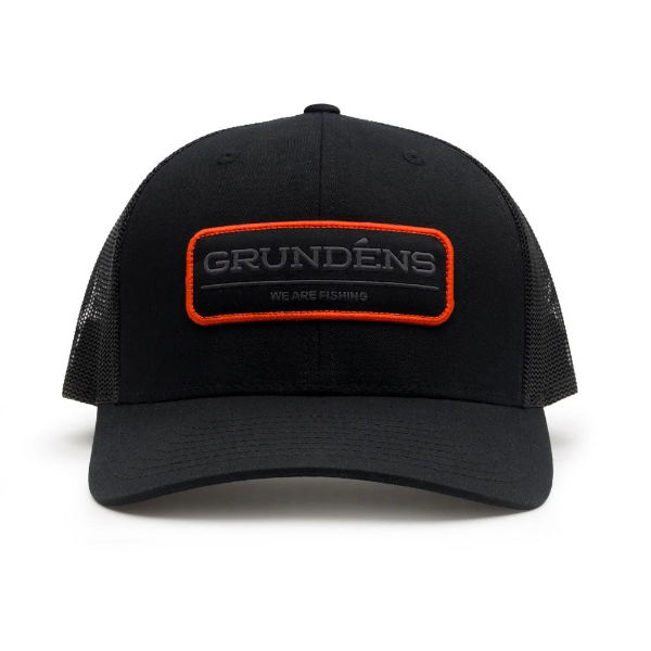 We Are Fishing Trucker  Solid Black ONE SIZE