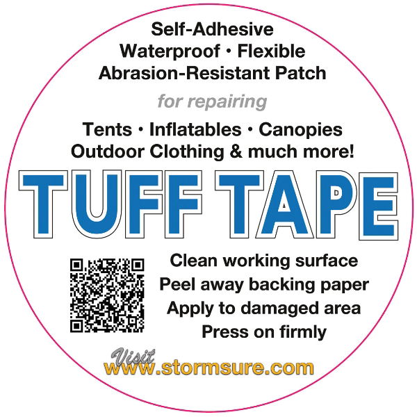 Stormsure Tuff Tape Patches and Strip