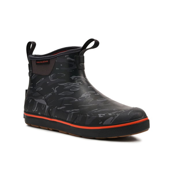 Grundens Deck Boss Ankle Boot Blackbeard