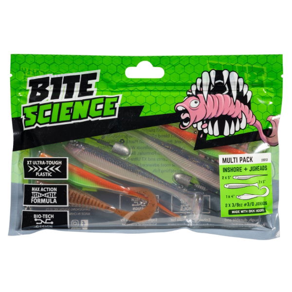 Bite Science Inshore and Jigheads Multipack Pk7