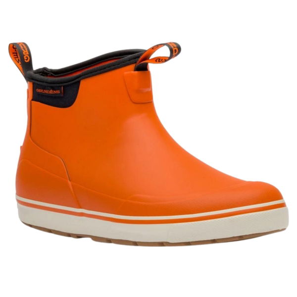 Grundens Deck Boss Ankle Boot Orange