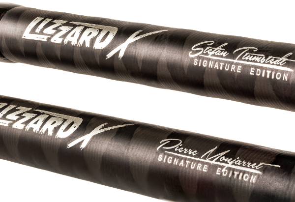 Lizzard X signed rods