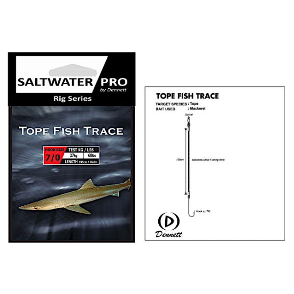 Dennett Pro Series Tope Fish Trace Rig