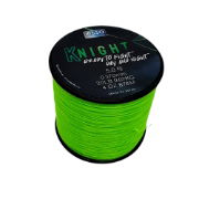 Asso Knight Fluorocarbon Coated 4oz Spool Fluoro Green