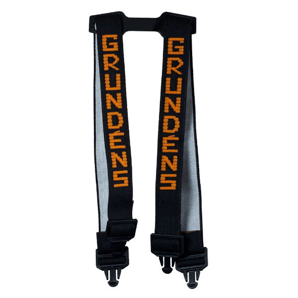 Grundens Neptune PRO Replacement Suspenders Black ONE SIZE