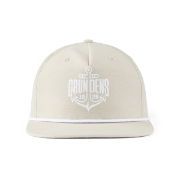 Grundens Logo Anchor Rope Trucker Oyster ONE SIZE