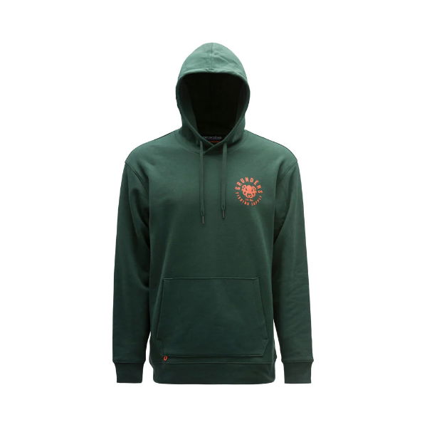 Grundens Displacement DWR Hoodie Athletic Heather