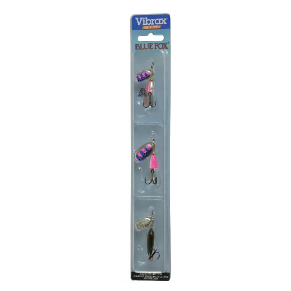 Blue Fox Vibrax Rainbow Trout Lure Kit