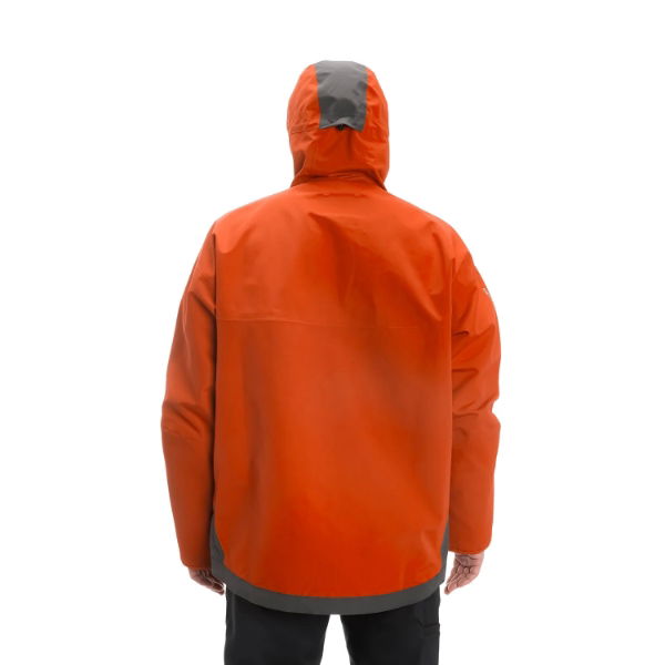 Grundens Full Share Anorak Black Grey
