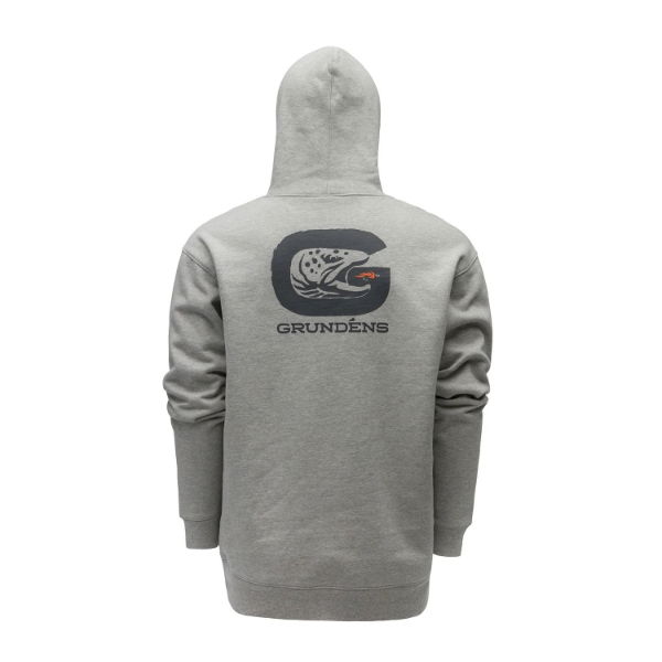 Grundens G Trout Hoodie Athletic Heather