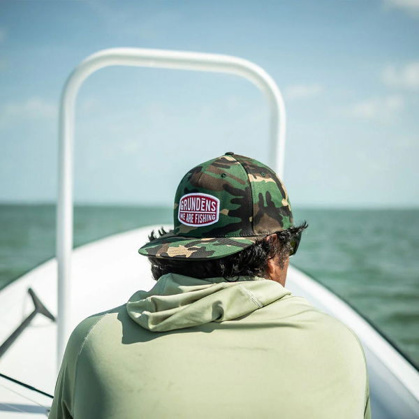 We Are Fishing Camo Trucker  Camo ONE SIZE