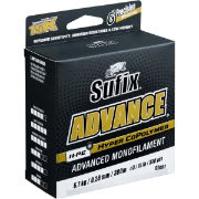 Sufix Advance Copolymer Lo-Vis Green Monofilament 300m