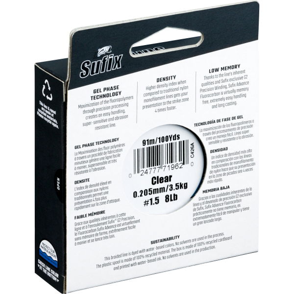 Sufix Advance Fluorocarbon Line 50m