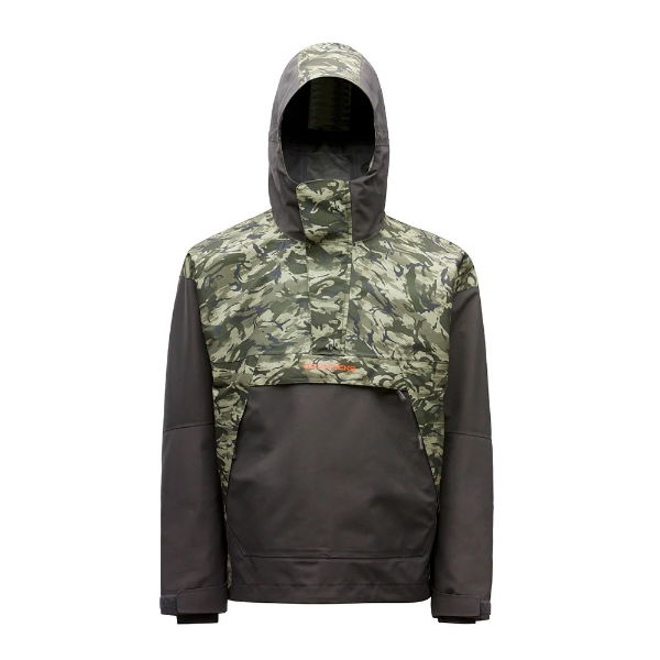 Grundens Buoy X Gore Tex Anorak Camo Green Anchor