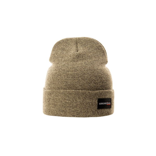 Grundens Watchhouse Beanie Logo Heather Loden ONE SIZE