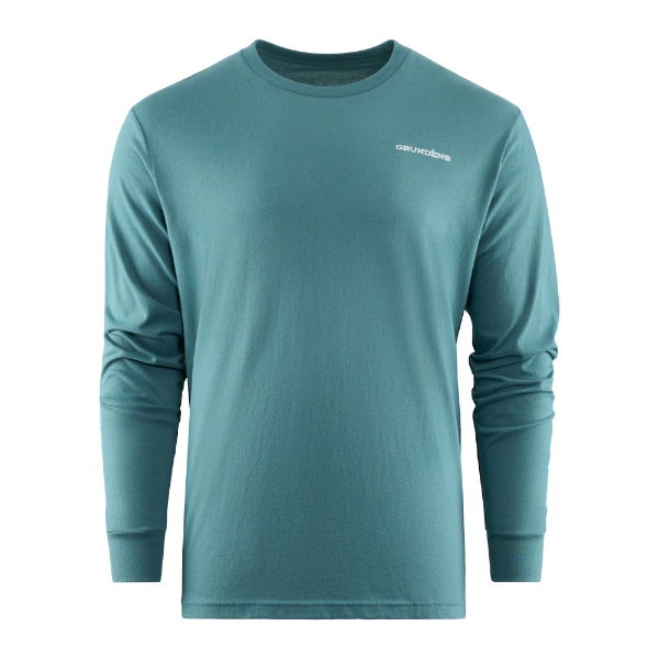 Grundens Logo Boat LS T-Shirt Urchin