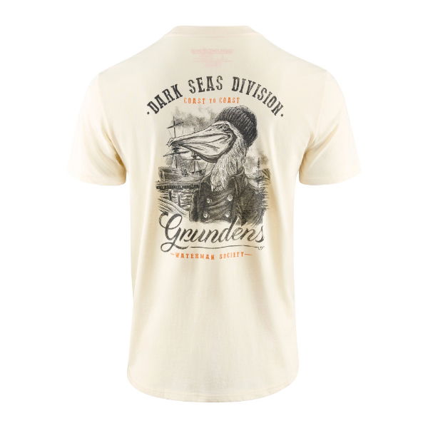Dark Seas X Grundens Portsmith SS T-Shirt Natural