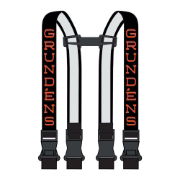 Grundens Suspenders Fix-Loc Hook Up Orange ONE SIZE