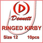 Dennett Ringed Kirby Bronze Hook 